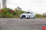 Lexus IS F on Vossen Wheels (VFS-10) 2017 года